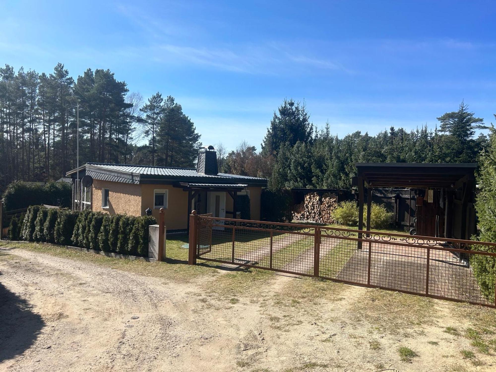Ferienhaus Fjola Schenkendobern エクステリア 写真
