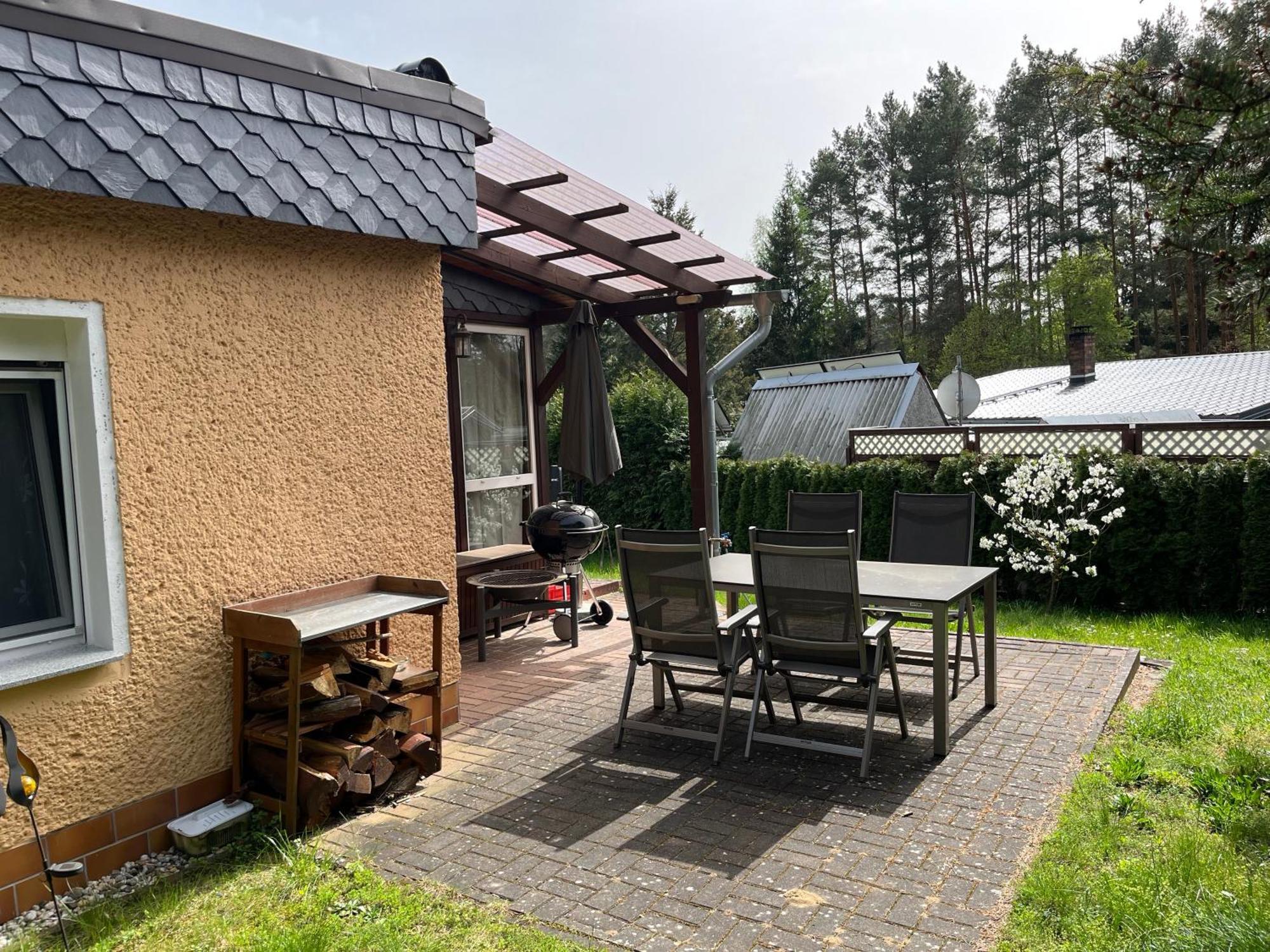 Ferienhaus Fjola Schenkendobern エクステリア 写真